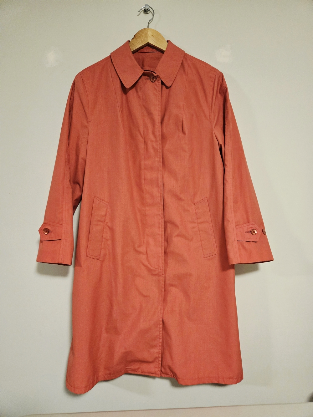 Women's Pink Lightweight Trench Coat